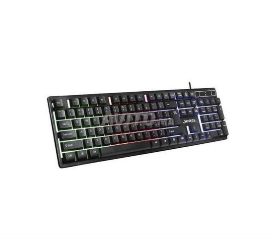 Clavier gaming Jedel k-590 Clavier USB Gaming LED - 2