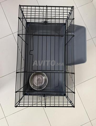 Cage spacieuse pour petit animal - rabat