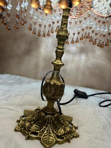 أباجورات كلاسيكية فاخرة بالخرز – تباع زوج - 2