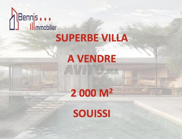 Superbe Villa à Vendre Souissi RABAT