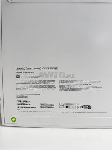 MacBook Air M4 - 15 pouces - 24 Go / 512 Go - STL/GOLD