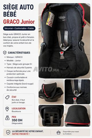 Siège auto bébé GRACO Junior – Bon état - 2