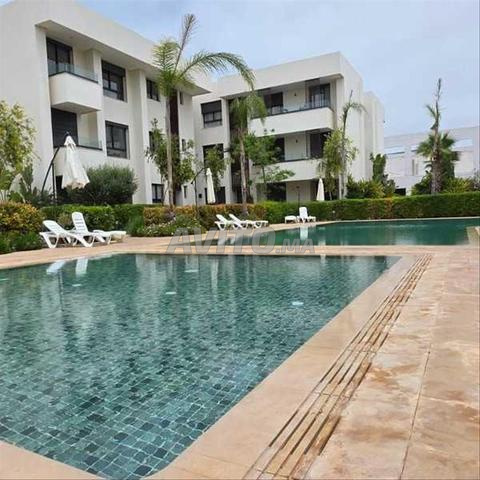 163439-Appt à louer à 12000DH à Ain Diab Extension