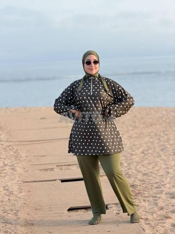 بوركيني صيفي أنيق للمحجبات - 2