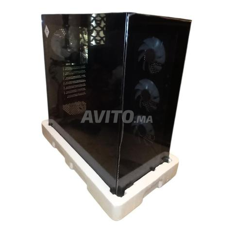 صندوق SG PRO 4 FAN ARGB Aquarium أسود