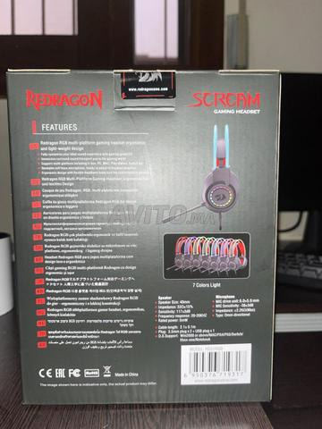 سماعة الألعاب السلكية Redragon H231 Scream - 2