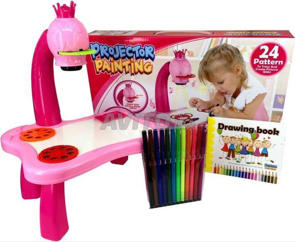 Table de projection pour dessin enfant