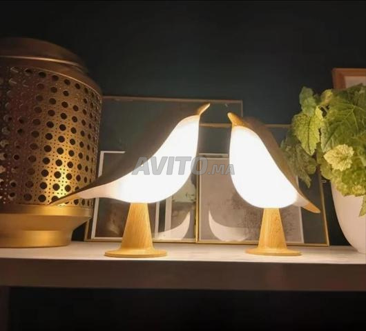 مصباح طائر - إضاءة ليلية LED دافئة – جديد في الصندوق