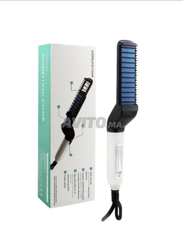 Brosse électrique pour lisser les cheveux et la barbe - 2