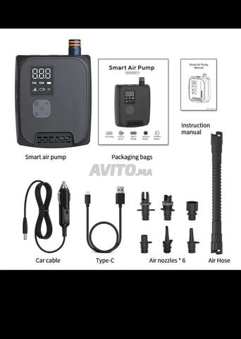 Compresseur d'air portable avec écran numérique - 2