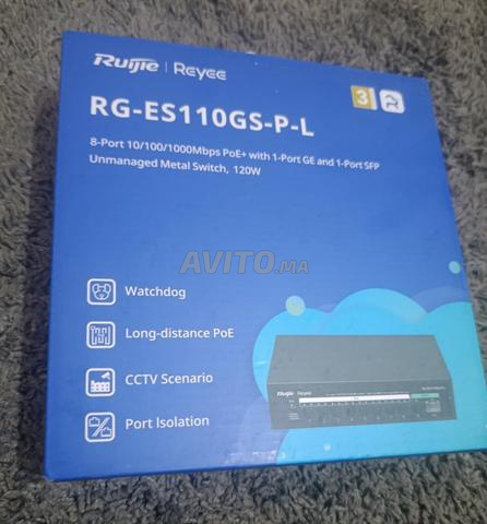 Switch PoE 8 ports PoE 8 ports PoE Port Link Port SFP - 2