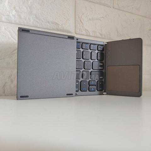 Clavier Bluetooth Pliable avec Pavé Tactile - 2