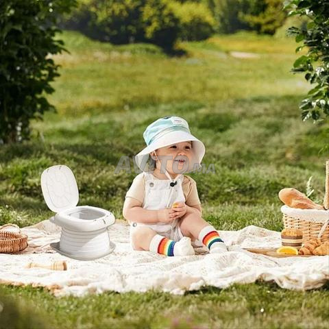 Toilettes pour bébés مقعد مرحاض قابل للطي للأطفال - 2