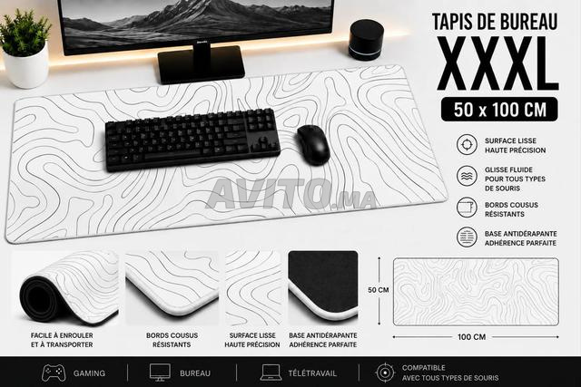 لوحة مفاتيح فأرة XXXL 100x50 بتصميم تضاريسي - 2