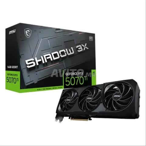 Carte graphique MSI GeForce RTX 5070 Ti SHADOW 3X OC 16G