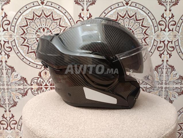 Casque moto carbone - 2
