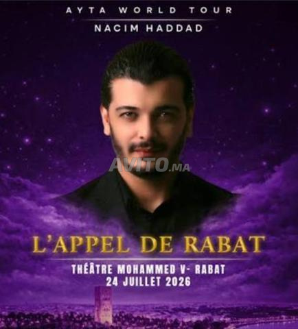 tickets pour le concert de Nacim Haddad