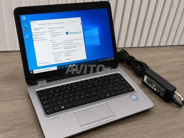 لابتوب HP i7 الجيل السابع، رام 8، قرص 256 SSD، بطارية 5 ساعات، منفذ SIM