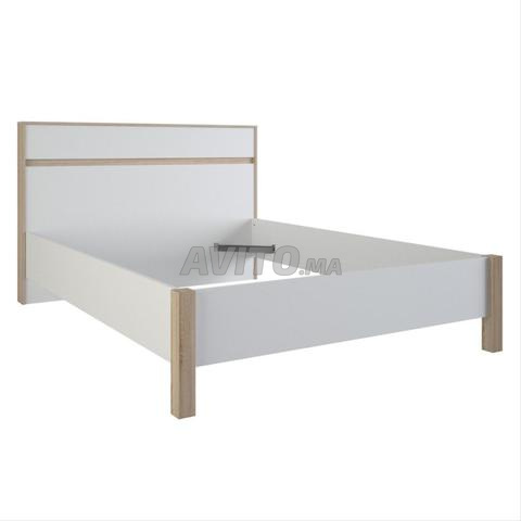 Lit MDF blanc - 2