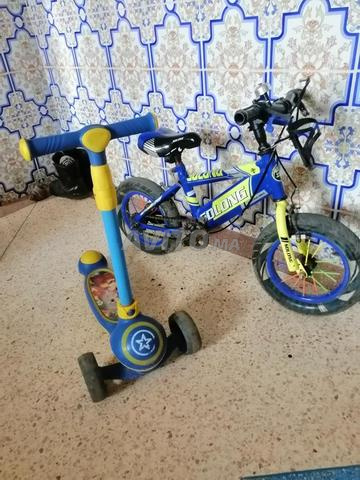 Vélo et trottinette