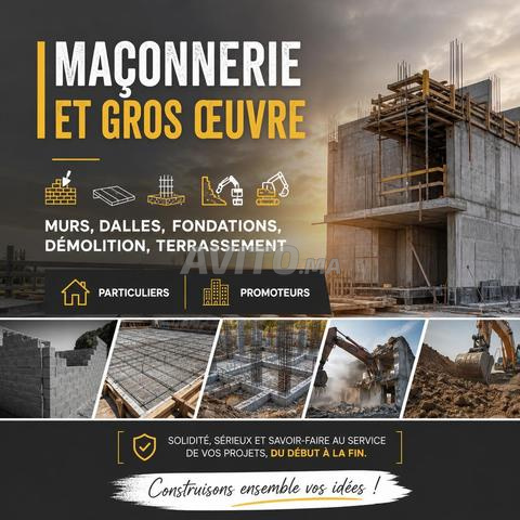 Fondations démolition terrassement Casablanca