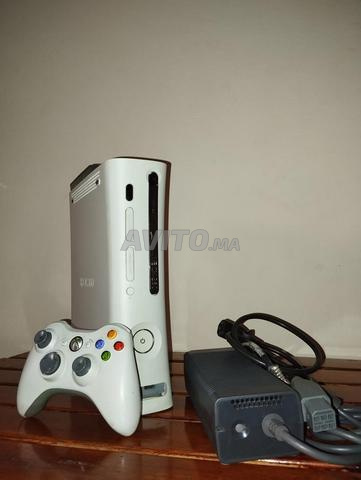 Xbox 360 Fat flashée, manette originale - 2