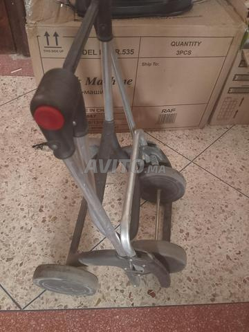 Chaise pliable en aluminium pour caisse ou moulin - 2