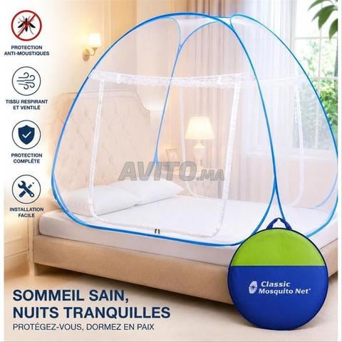 Moustiquaire Lit Pliable Pop-Up Portable  - 2