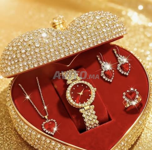 Ensemble cadeau rouge de luxe pour filles - 2