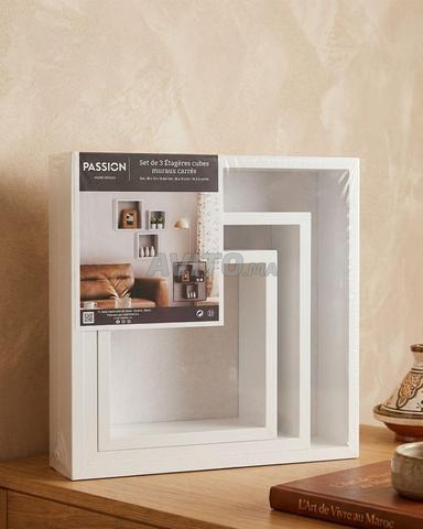 Ensemble de 3 étagères murales (Étagères) Décor - Neuves 📦 - 2