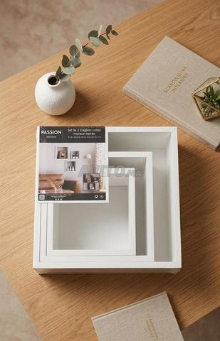 Ensemble de 3 étagères murales (Étagères) Décor - Neuves 📦