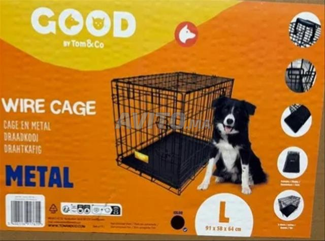 Cage métallique pour chien ou chat taille L neuf
