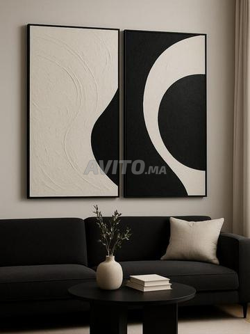 tableau decorative moderne pour salon .... - 2