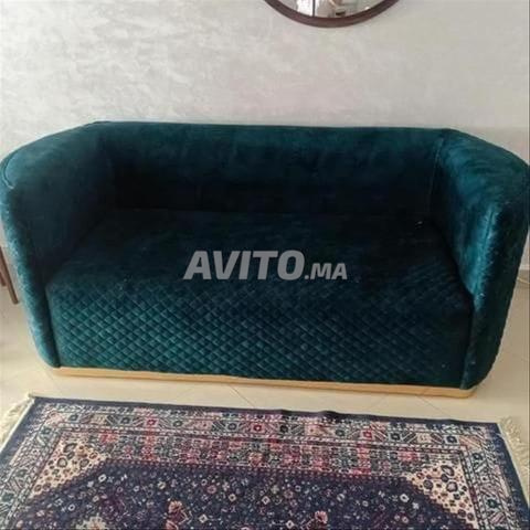 Vente Canapé vert royal en 3D