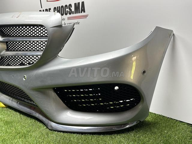 PARE-CHOCS AVANT MERCEDES CLASSE C W205 PACK AMG - 2