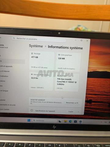 HP Zbook Firefly 14 G8 I7 11ème 32/512 - 2