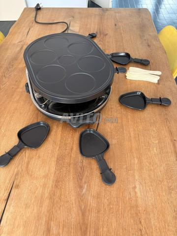 Appareil à raclette et crêpes 2-en-1 - 2