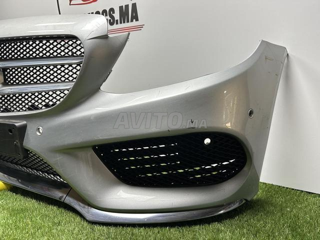 PARE-CHOCS AVANT MERCEDES CLASSE C W205 PACK AMG - 2