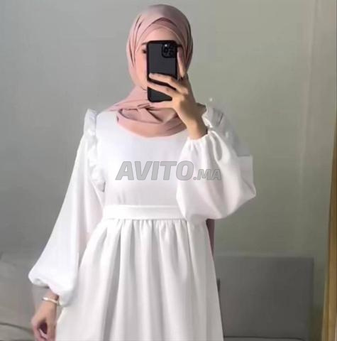 Robe crêpe Rosa Carmin - 2
