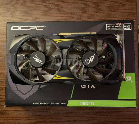 GPU OCPC 16600 ti / CPU AMD 5 3600 / ventirad AMD - 2