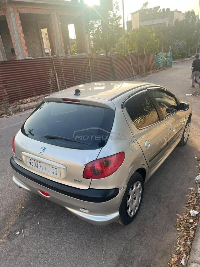 Peugeot 206 Essence Manuelle 2008 à Casablanca
