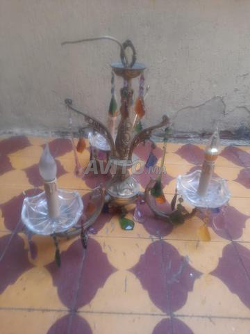 ثريا للبيع 3 شموع بحالة جيدة - 2
