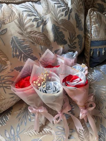 Fleurs en satin - 2