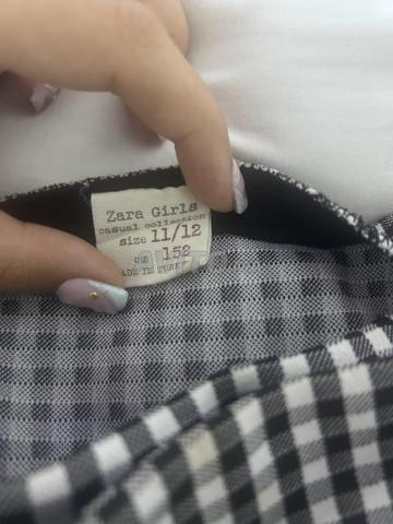 Jupe courte à carreaux vichy noir 🖤✨ - 2