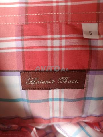 Chemise hommes Antonio Bacci à carreaux - 2