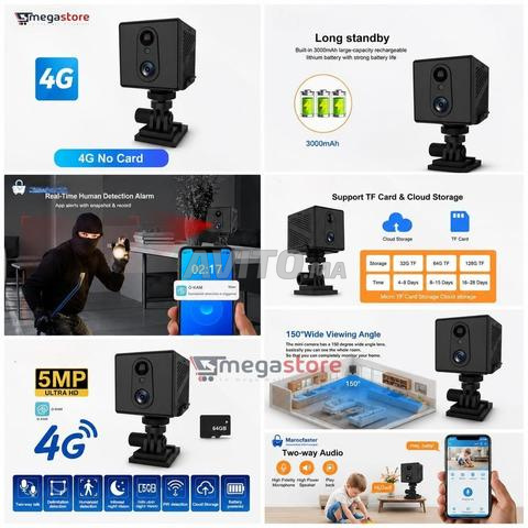 Mini caméra Espion 4G LTE Full HD longue autonomie - 2