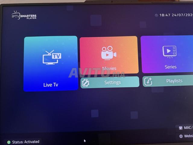 Abonnement IPTV 12 Mois 4k HEVC PR