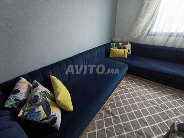 Salon en L (Moderne) et tapis - 2