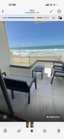 Appartement à louer plage de mehdia kenitra