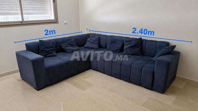 كنبة للبيع بحالة جيدة - 2
